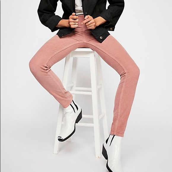Free People cord skinny pant - Picture 1 of 5